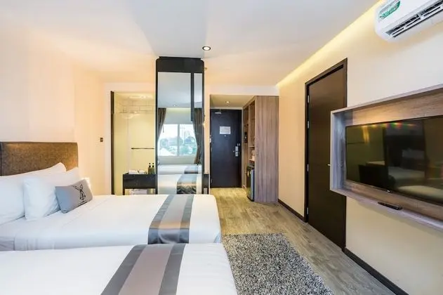 Superior İki Ayrı Yataklı Oda, Balkon, Şehir Manzaralı