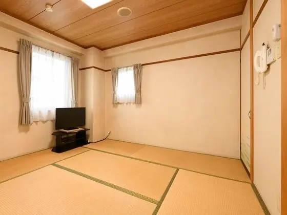 Traditional Üç Kişilik Oda, Sigara İçilmez (Japanese Style with Shared Washroom)
