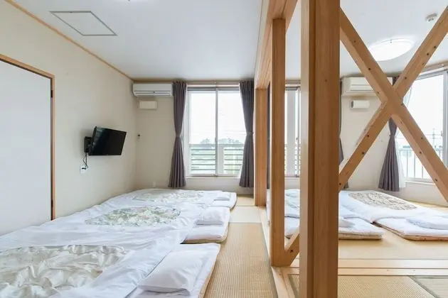 Traditional Oda, Sigara İçilebilir, Ortak Banyo (Japanese Style, for 8 Guests)