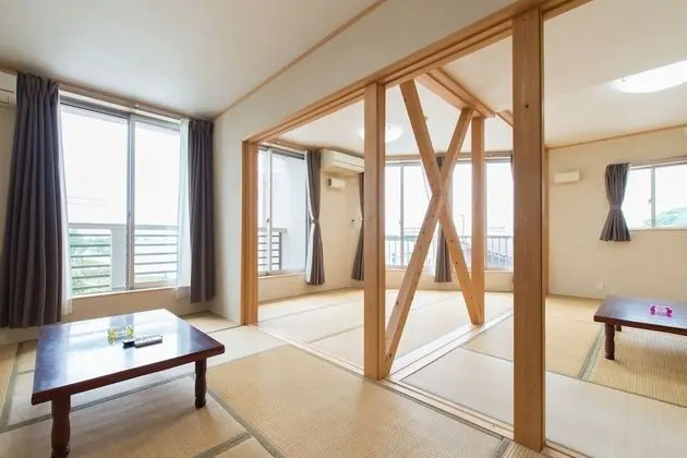 Traditional Oda, Sigara İçilebilir, Ortak Banyo (Japanese Style, for 8 Guests)