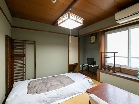 Traditional Üç Kişilik Oda, Ortak Banyo (Japanese Style)