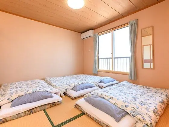 Traditional Dört Kişilik Oda, Sigara İçilmez (Japanese Style with Shared Bathroom)