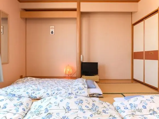 Traditional Dört Kişilik Oda, Sigara İçilmez (Japanese Style with Shared Bathroom)