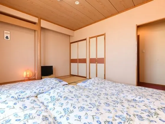 Traditional Dört Kişilik Oda, Sigara İçilmez (Japanese Style with Shared Bathroom)