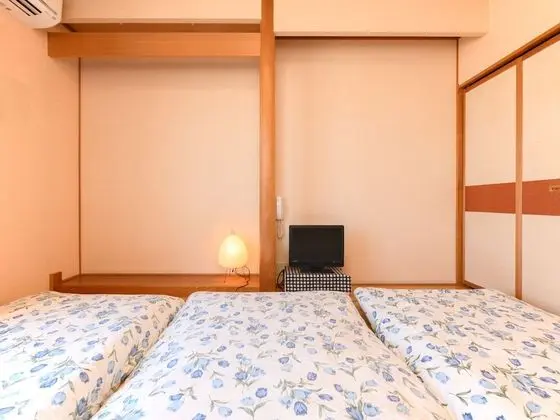 Traditional Üç Kişilik Oda, Sigara İçilmez (Japanese Style with Shared Bathroom)