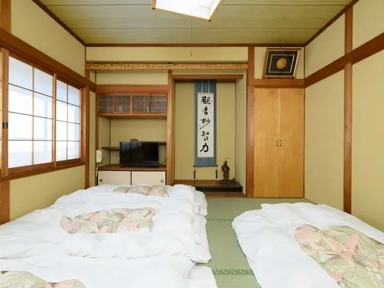 Traditional Oda, Sigara İçilmez, Ortak Banyo (Japanese,up to 4 with Shared Bathroom)