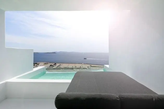 Deluxe Double Sea View room with Private Pool