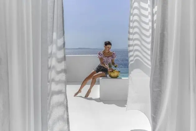 Deluxe Double Sea View room with Private Pool