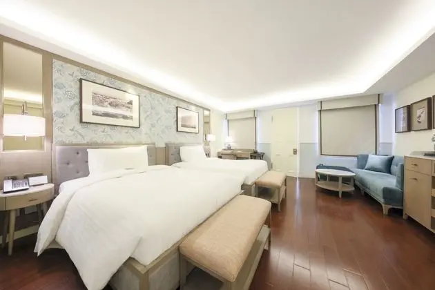 Deluxe Tek Büyük Yataklı Oda, 2 Çift Kişilik Yatak