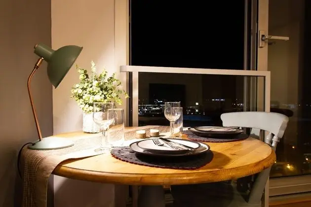 Deluxe Apart Daire, Özel Banyo, Şehir Manzaralı (Central Location)
