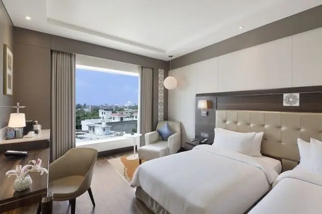 Deluxe Oda, 2 Tek Kişilik Yatak (Taj Mahal View)