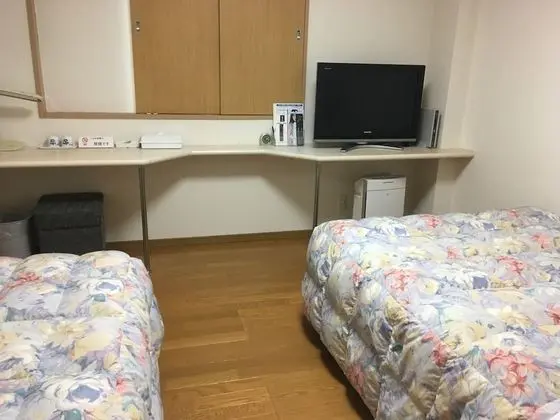 Basic İki Ayrı Yataklı Oda, Sigara İçilebilir (Basic Twin Room, Smoking)