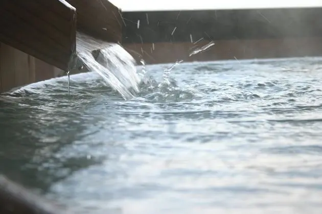 Traditional Oda, Koy Manzaralı (Japanese Style, Open Air Bath)