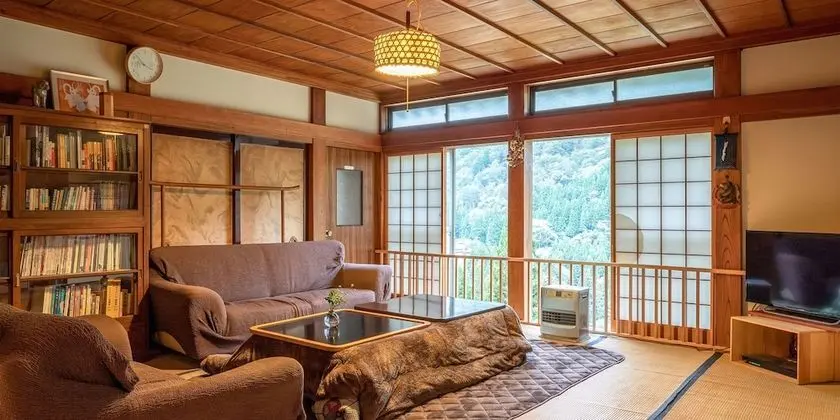 Traditional İki Ayrı Yataklı Oda, Sigara İçilmez (Japanese Style Private)