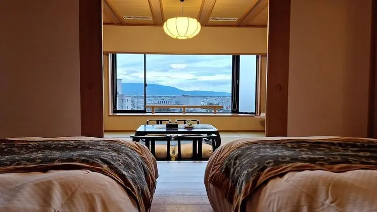 Premium Süit, 2 Yatak Odası, Şehir Manzaralı (with Tatami area and Open Air Bath)