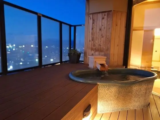 Premium Süit, 2 Yatak Odası, Şehir Manzaralı (with Tatami area and Open Air Bath)