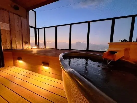 Premium Süit, 2 Yatak Odası, Şehir Manzaralı (with Tatami area and Open Air Bath)