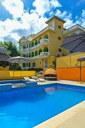 Deluxe Oda, 2 Çift Kişilik Yatak, Bahçe Manzaralı