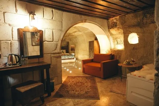 Ekonomi Cave Oda, Bahçe Manzaralı, İç Bahçe veya Teras