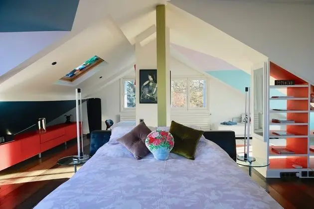 Executive Çatı Katı Süiti (Penthouse), 1 En Büyük (King) Boy Yatak, Teras, Bahçe Manzaralı