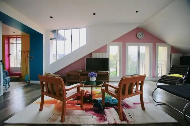 Executive Çatı Katı Süiti (Penthouse), 1 En Büyük (King) Boy Yatak, Teras, Bahçe Manzaralı