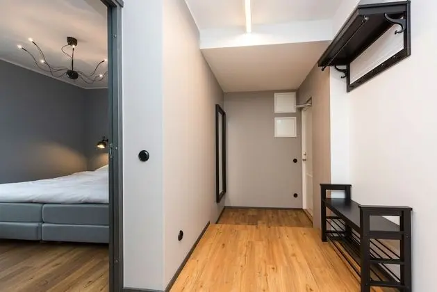 Split Level Apartment with Garden View