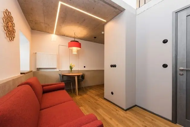 Split Level Apartment with Garden View