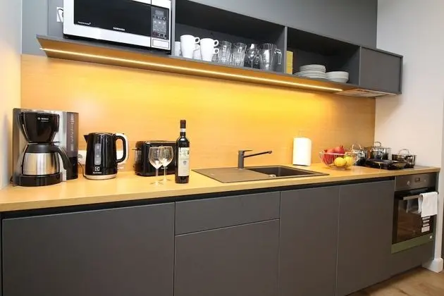 Superior Apart Daire, 2 Yatak Odası, Sauna, Şehir Manzaralı