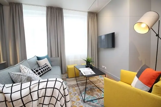 Superior Apart Daire, 2 Yatak Odası, Sauna, Şehir Manzaralı