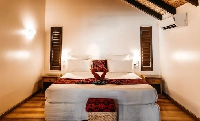 Oda, 1 Yatak Odası, Plaj Manzaralı (Bungalow)