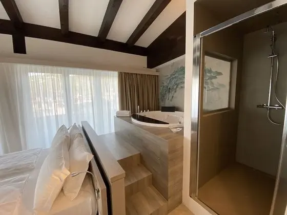 Romantic Tek Büyük veya İki Ayrı Yataklı Oda