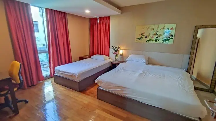 3 bedrooms villa and private pool with  jacuzzi