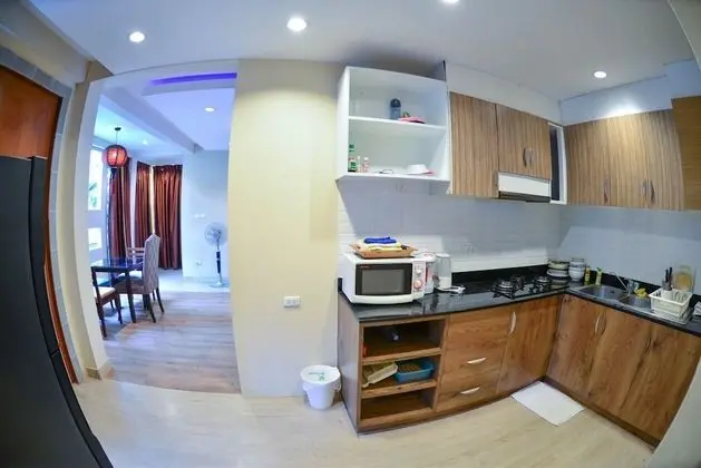 3 bedrooms villa and private pool with  jacuzzi