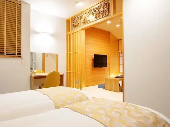 Deluxe İki Ayrı Yataklı Oda (with Japanese Style Room)