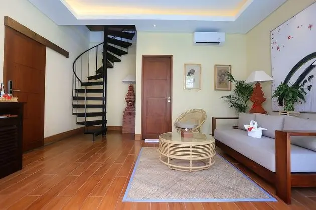 Villa, 1 Yatak Odası, Balkon, Havuz Manzaralı