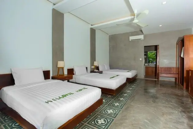 Family Oda, Havuz Manzaralı (Cabana - Free Pick up)