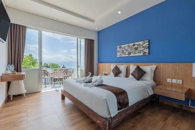 Deluxe Tek Büyük veya İki Ayrı Yataklı Oda, Okyanus Manzaralı