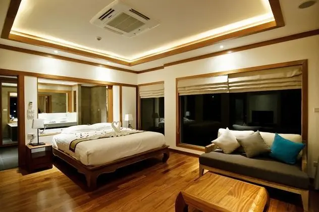 Deluxe Villa, 2 Yatak Odası, Kişiye Özel Havuzlu, Okyanus Manzaralı