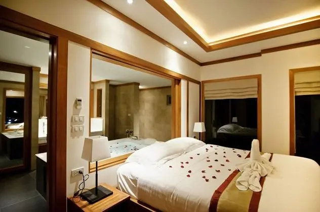 Deluxe Villa, 2 Yatak Odası, Kişiye Özel Havuzlu, Okyanus Manzaralı