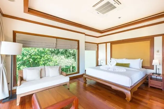 Deluxe Villa, 2 Yatak Odası, Kişiye Özel Havuzlu, Okyanus Manzaralı