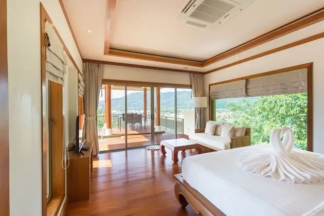 Deluxe Villa, 2 Yatak Odası, Kişiye Özel Havuzlu, Okyanus Manzaralı