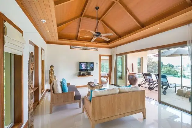 Deluxe Villa, 2 Yatak Odası, Kişiye Özel Havuzlu, Okyanus Manzaralı