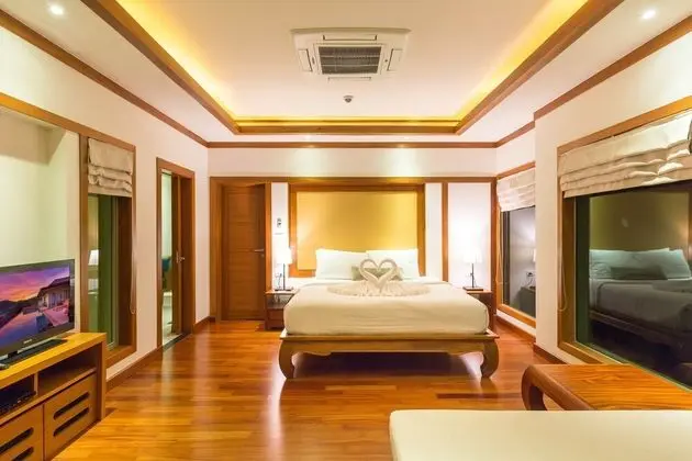 Deluxe Villa, 2 Yatak Odası, Kişiye Özel Havuzlu, Okyanus Manzaralı