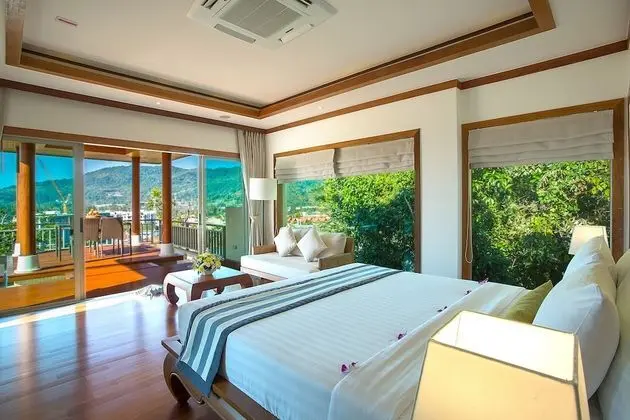 Deluxe Villa, 2 Yatak Odası, Kişiye Özel Havuzlu, Okyanus Manzaralı