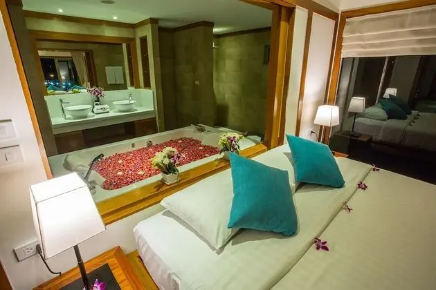 Deluxe Villa, 2 Yatak Odası, Kişiye Özel Havuzlu, Okyanus Manzaralı