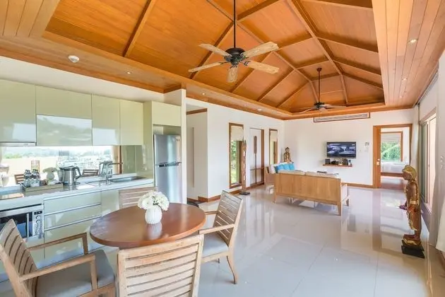 Deluxe Villa, 2 Yatak Odası, Kişiye Özel Havuzlu, Okyanus Manzaralı