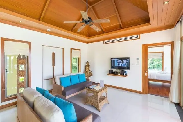 Deluxe Villa, 2 Yatak Odası, Kişiye Özel Havuzlu, Okyanus Manzaralı
