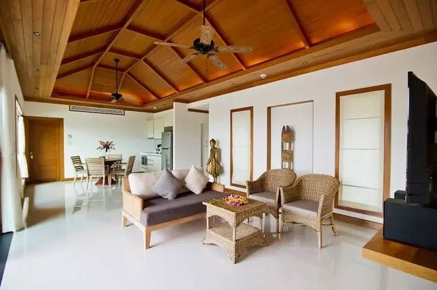 Deluxe Villa, 2 Yatak Odası, Kişiye Özel Havuzlu, Okyanus Manzaralı