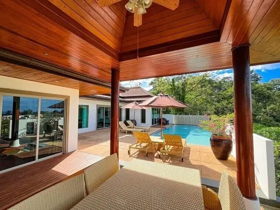 Deluxe Villa, 2 Yatak Odası, Kişiye Özel Havuzlu, Okyanus Manzaralı