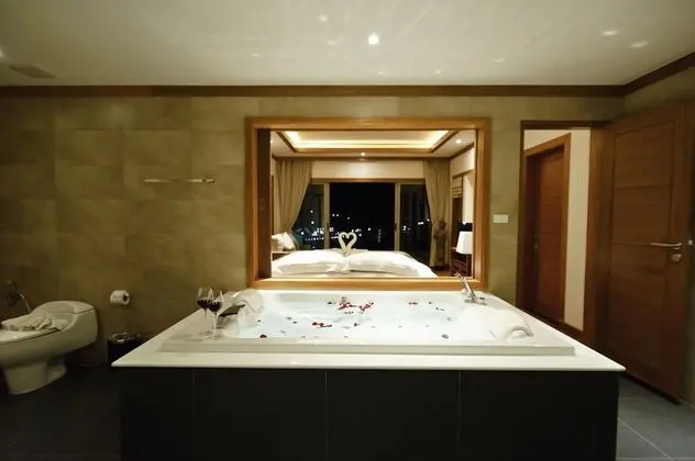 Deluxe Villa, 2 Yatak Odası, Kişiye Özel Havuzlu, Okyanus Manzaralı